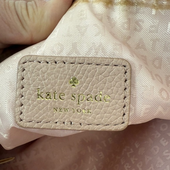 Kate Spade Leila Triple Gusset Crossbody In Rose Smoke - Picture 7 of 8